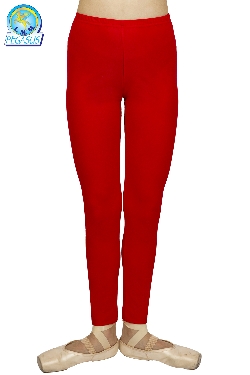 LEGGINS DANZA LYCRA ROSSO DONNA